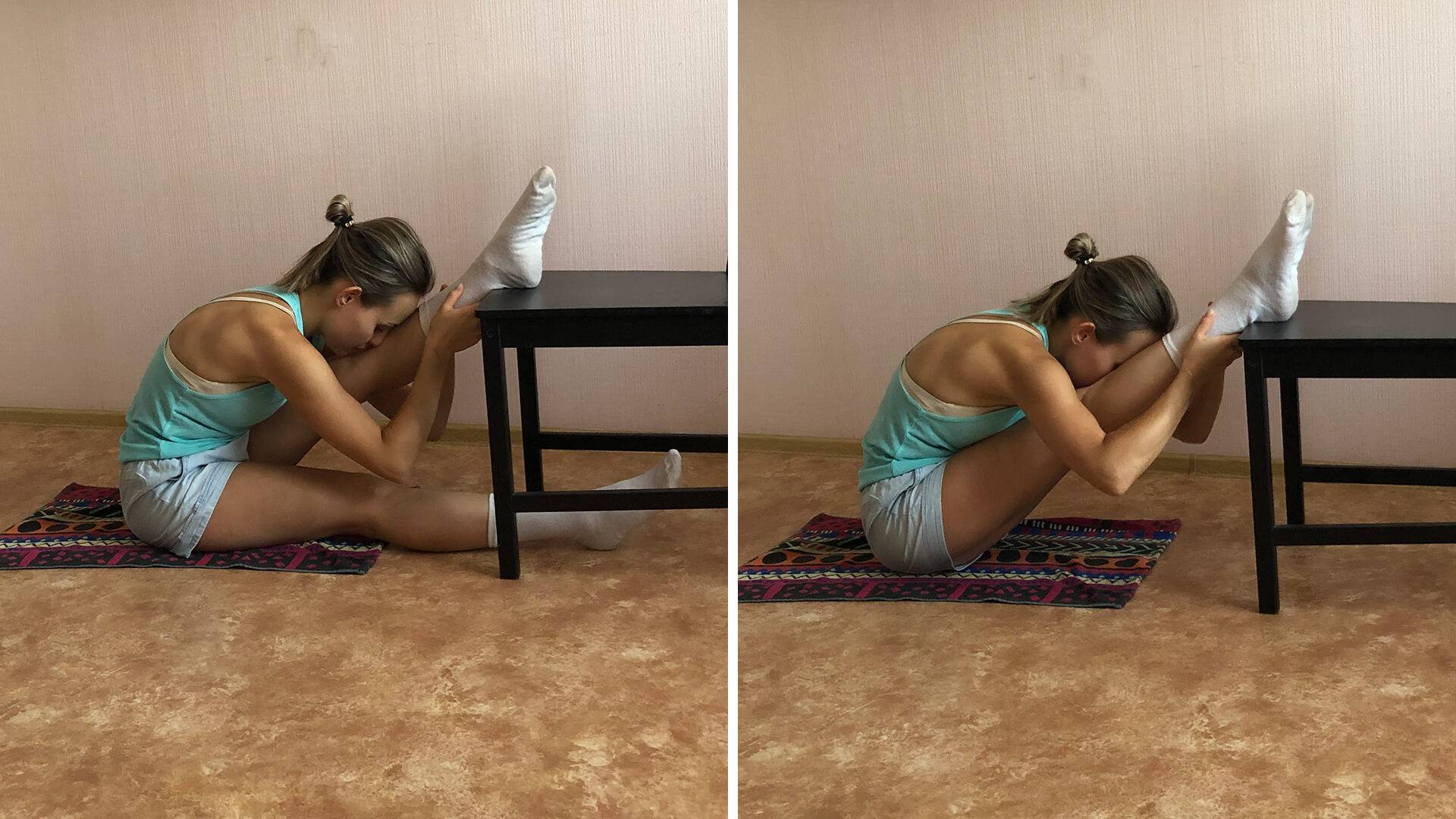 Продольный и поперечный шпагат разница