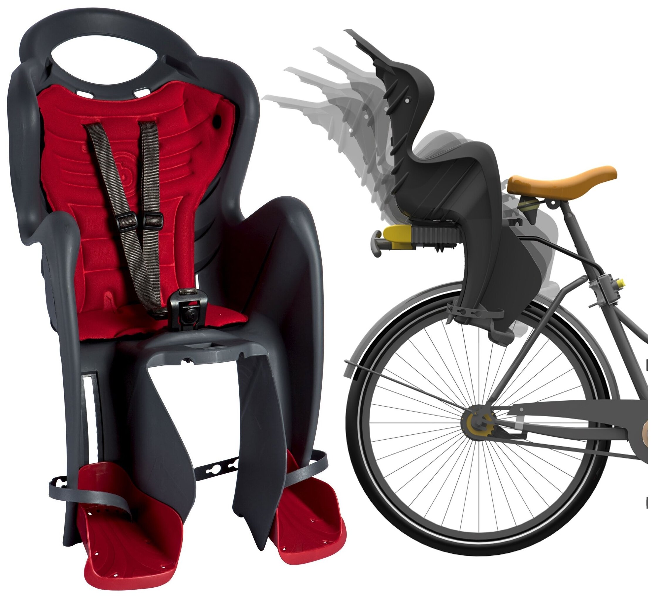 Велосипедное кресло для ребенка (сиденье): как выбрать, сделать самому