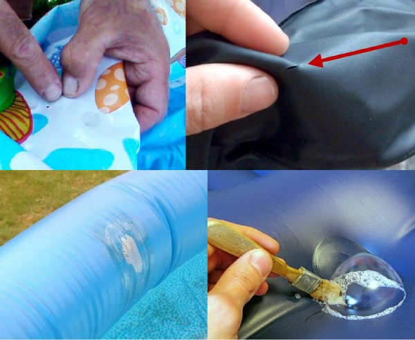 Как заклеить надувной матрас, если случился прокол, разошёлся шов или порвалась внутренняя перегородка