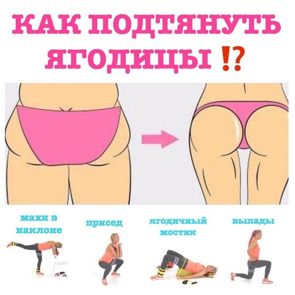 Как накачать попу дома и в зале: топ-23 упражнений
