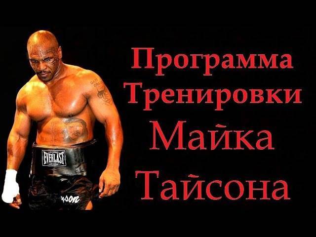 Как проходят тренировки майка тайсона - профессионального боксера | wikifight.ru