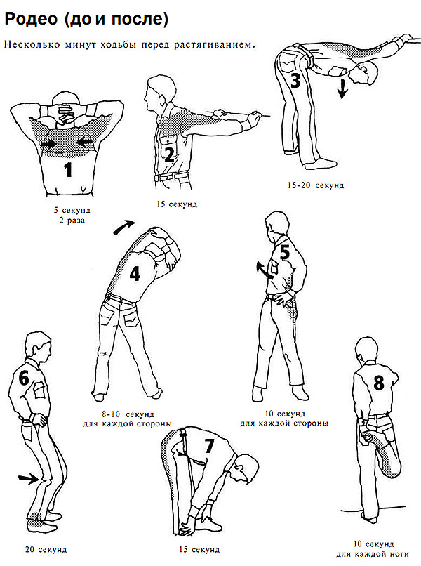 Упражнения для растяжки рук и плечевого пояса