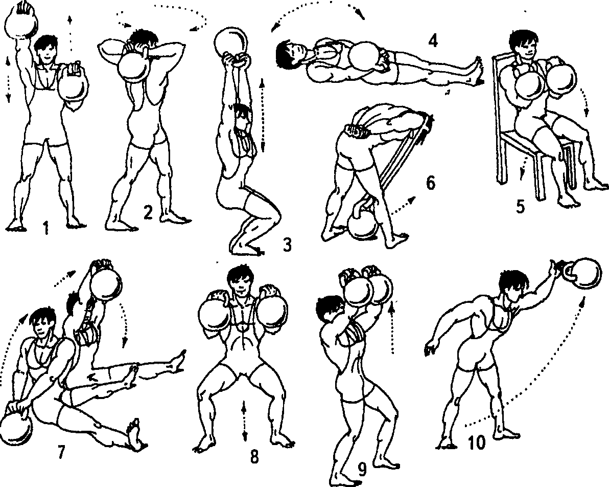 Топ-60 упражнений с гантелями для мужчин (с фото)