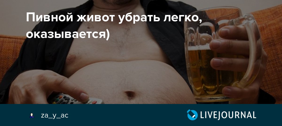 Вся правда про «пивной живот» — pivo.by