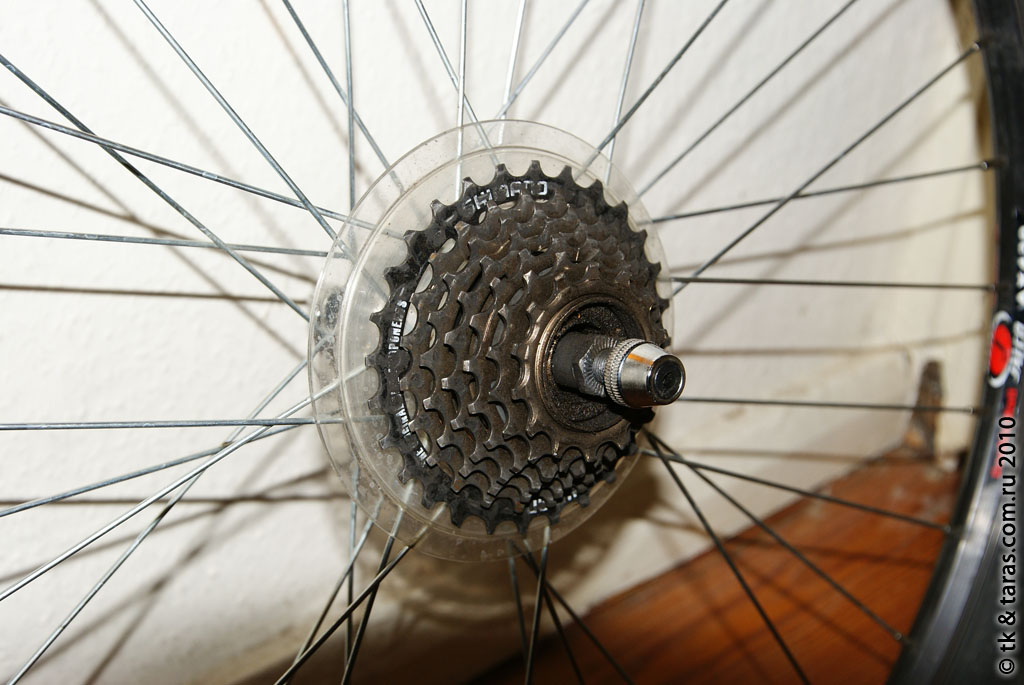 Как правильно установить заднее колесо велосипеда
