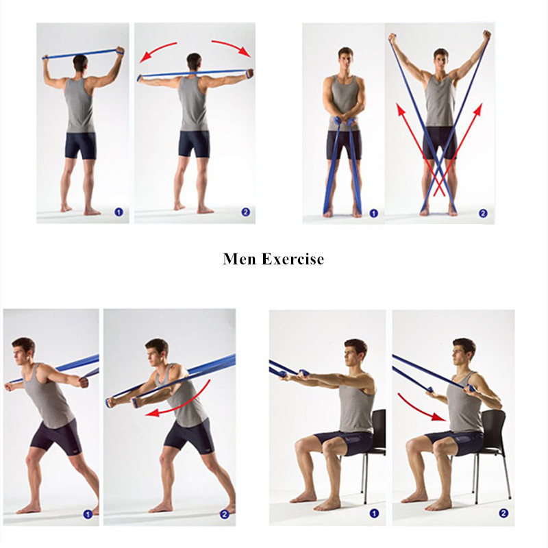 Упражнения с эспандером в домашних условиях для мужчин на все группы мышц