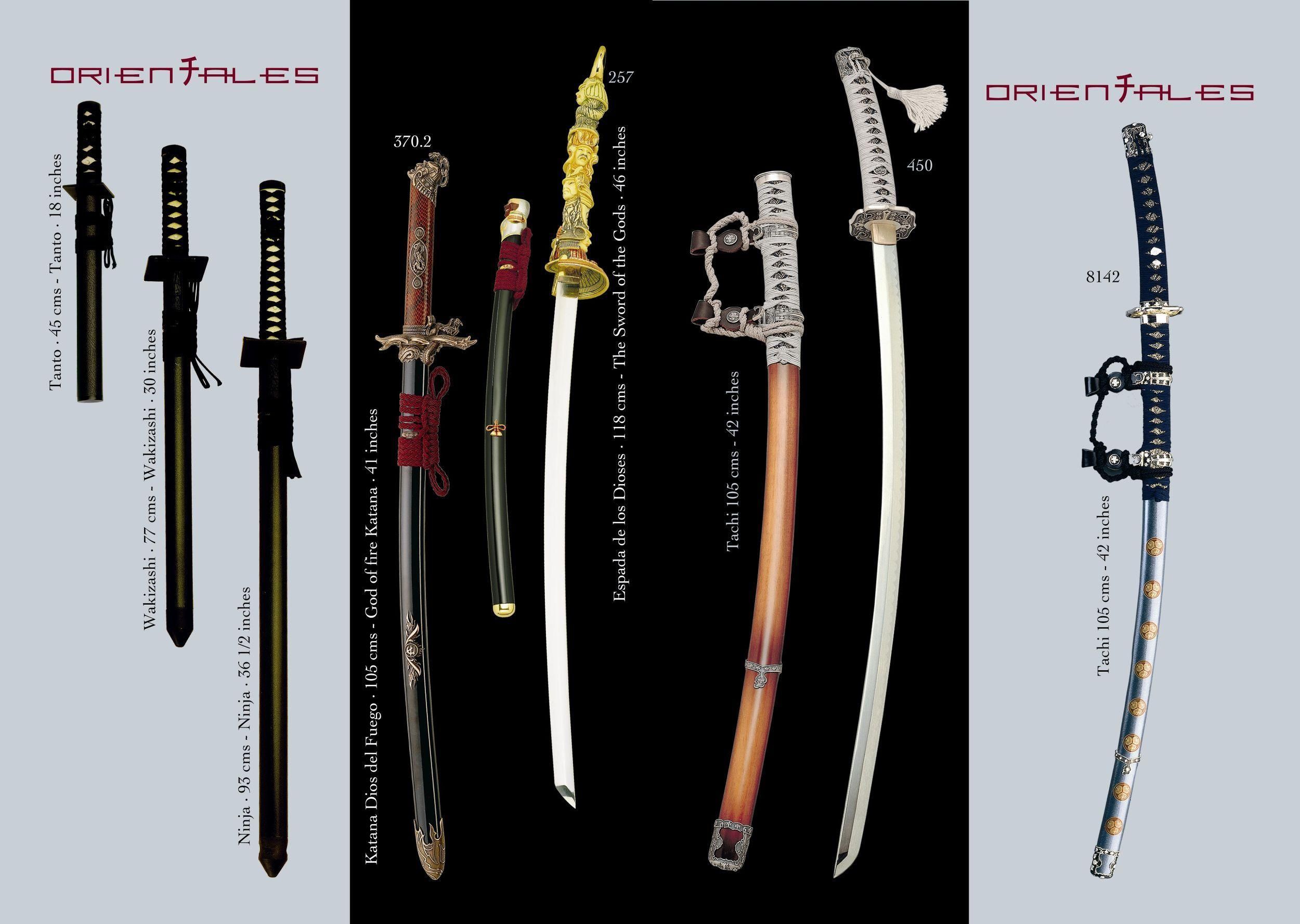 Катана — самый знаменитый меч японии