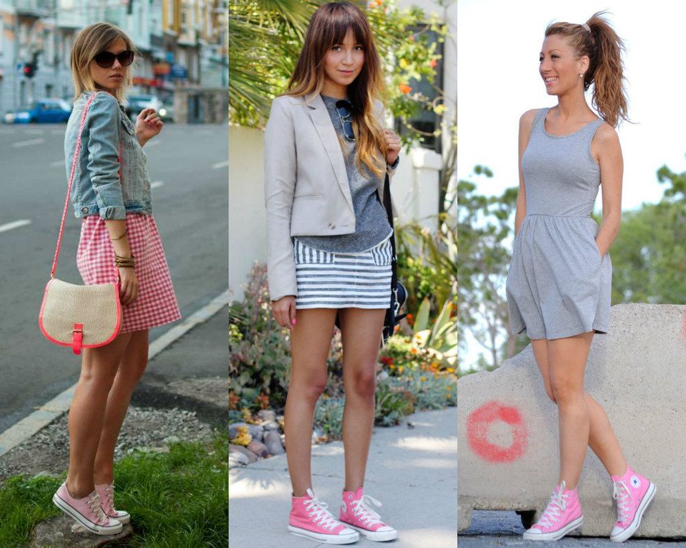 Модные женские кроссовки на платформе − черные, белые, розовые, джинсовые, зимние