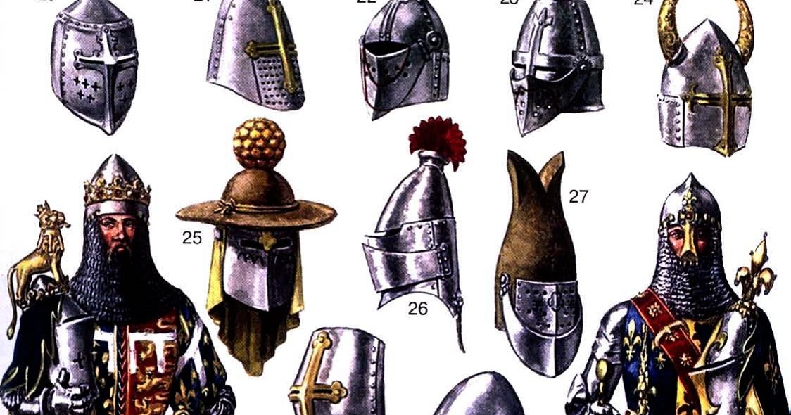 Рыцарский шлем: типы, описания. рыцарские доспехи :: syl.ru