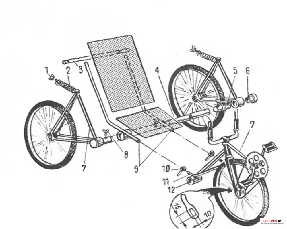 Этот мастер-класс с подробными фото и описанием расскажет как сделать самодельный трехколесный велосипед своими руками.