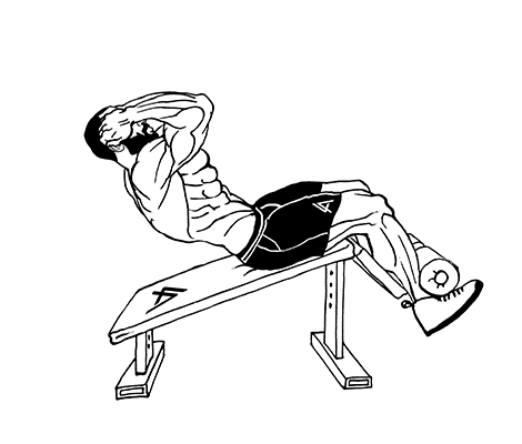 Скручивания на римском стуле: описание упражнения с фото, пошаговая инструкция выполнения и проработка мышц тела - tony.ru