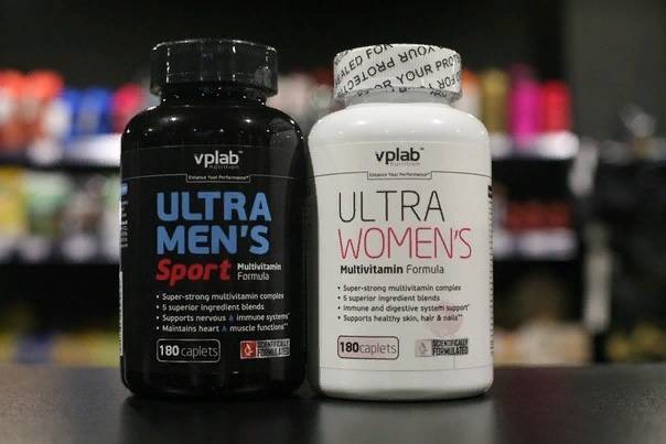 Ultra Men’s Sport от VPLab: как принимать витамины мужчинам