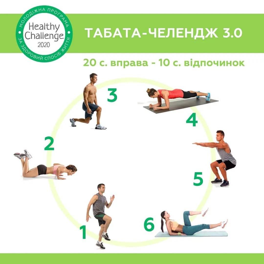 Табата тренировка для начинающих и продвинутых: лучшие упражнения для похудения