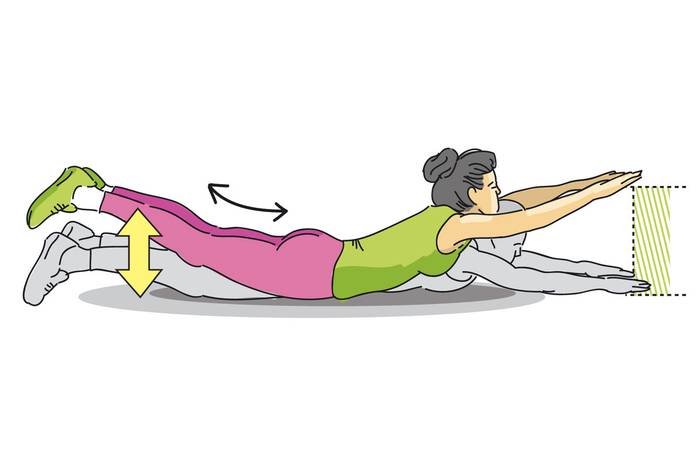 Упражнение ласточка: польза для спины, техника выполнения стоя и лежа на животе