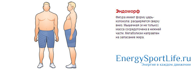 План питания для мужчины-эндоморфа на набор мышечной массы