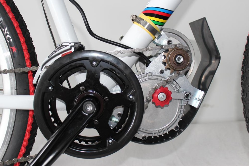 Кареточный мотор для велосипеда