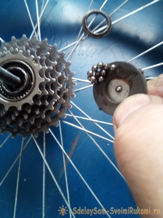 Разборка заднего колеса велосипеда, как снять колесо с велосипеда