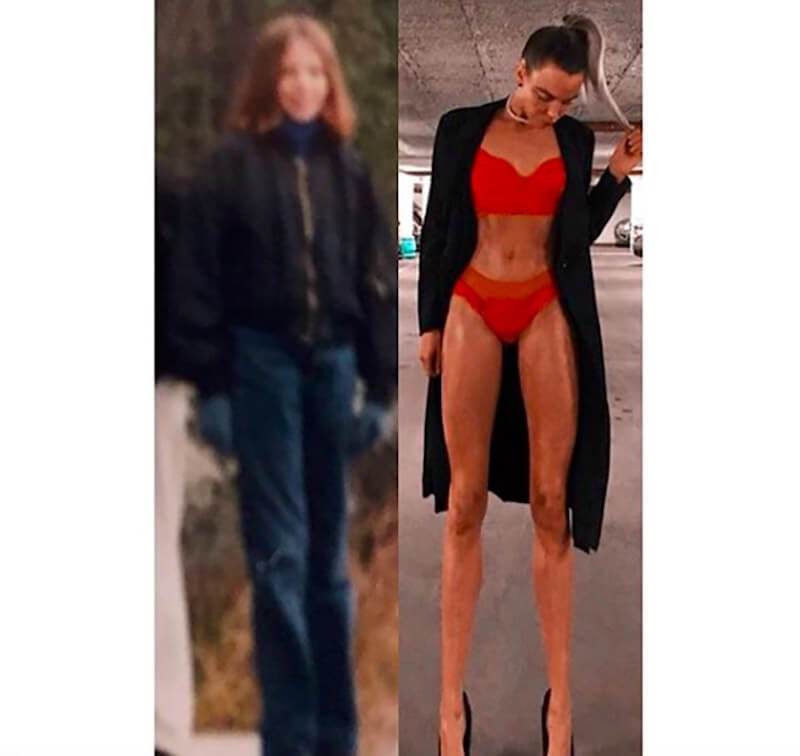 Фото до и после карьеры модели ии остергрен