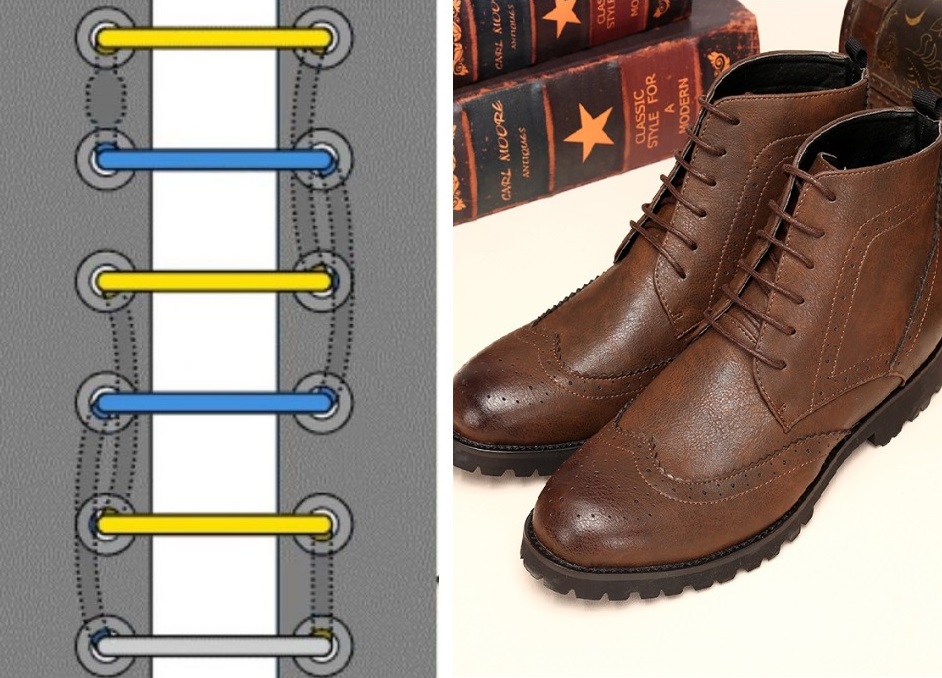 Как завязывать шнурки на мужской обуви: практикуемся вместе