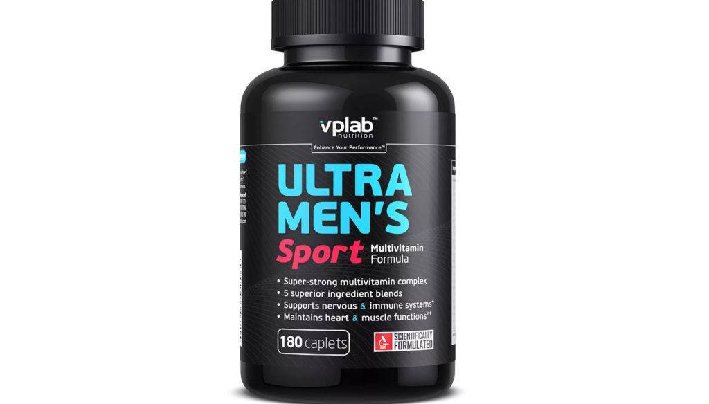 Ultra men’s sport multivitamin formula от vp laboratory: как принимать витамины для мужчин