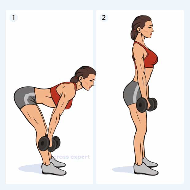 Как правильно делать мёртвую тягу: техника выполнения на прямых ногах, нюансы и секреты упражнения