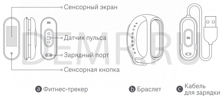 Инструкция для mi band 2 на русском языке