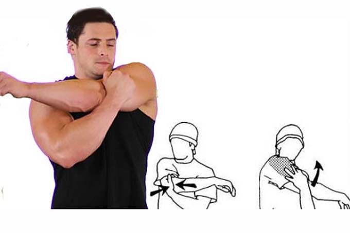 Упражнения для растяжки рук и плеч