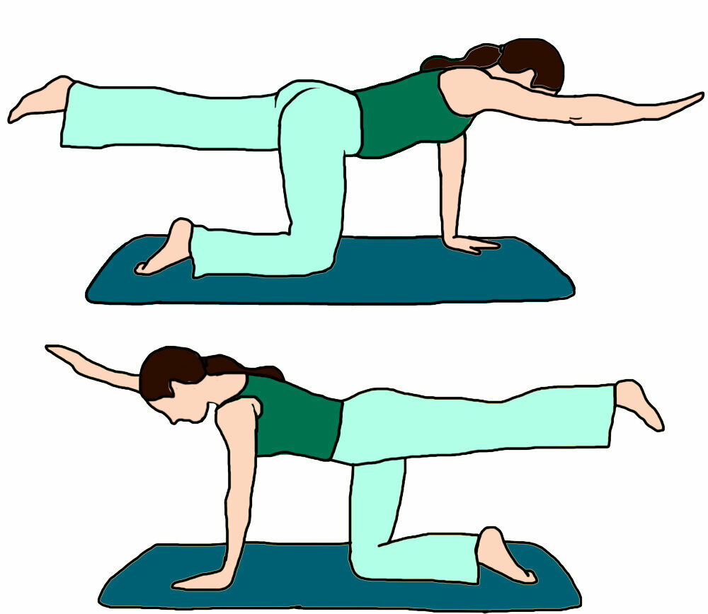 Упражнение ласточка – простой и эффективный гимнастический элемент для укрепления спины и мышц всего тела