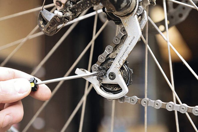 Как натянуть цепь на велосипеде
