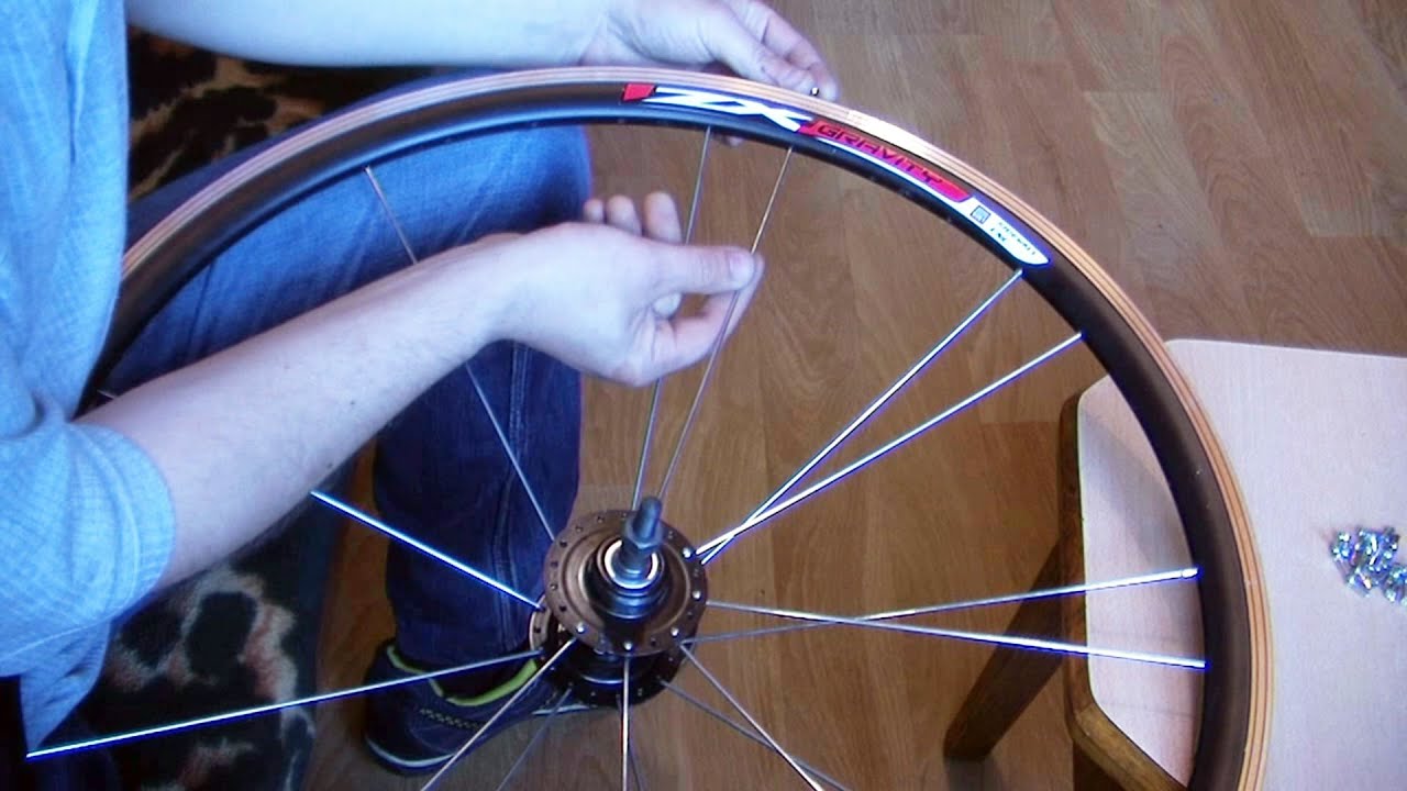 Переспицовка колеса велосипеда, когда нужна, какой бывает, как сделать
