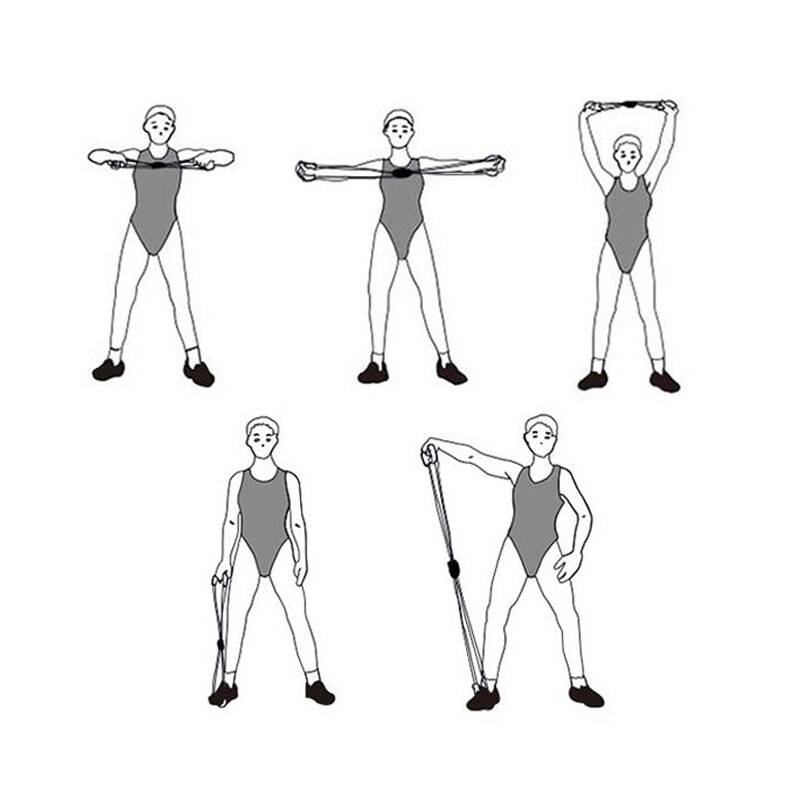 Трубчатый эспандер: упражнения для мужчин и женщин