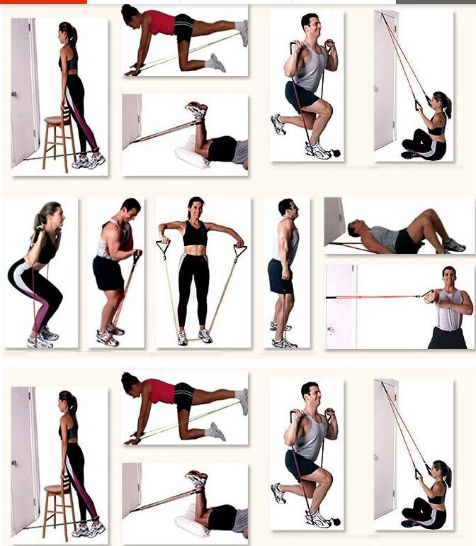Тренировка для разминки и укрепления спины — 3 упражнения с фитнес-резинкой