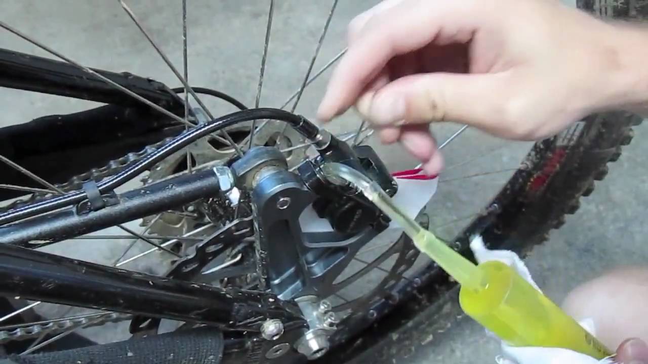 Как прокачать дисковые гидравлические тормоза? — сайт для велосипедистов