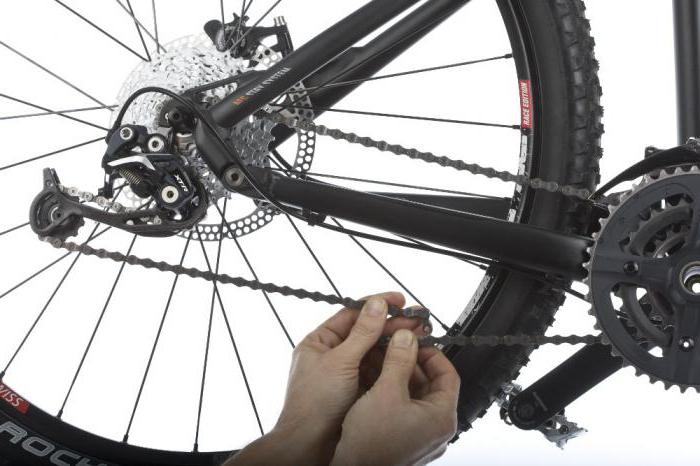 Как правильно натянуть цепь на горном велосипеде?