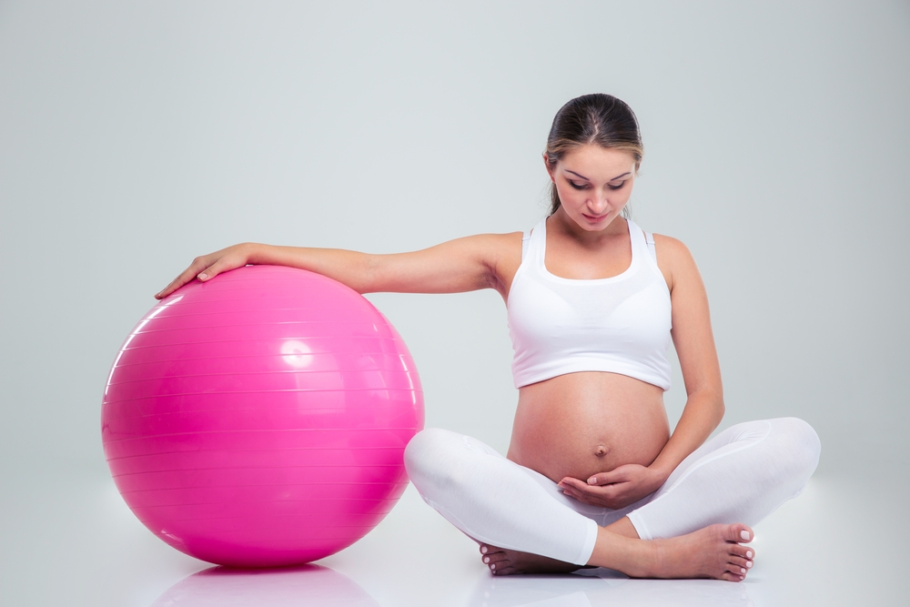 Как выбрать мяч для беременных