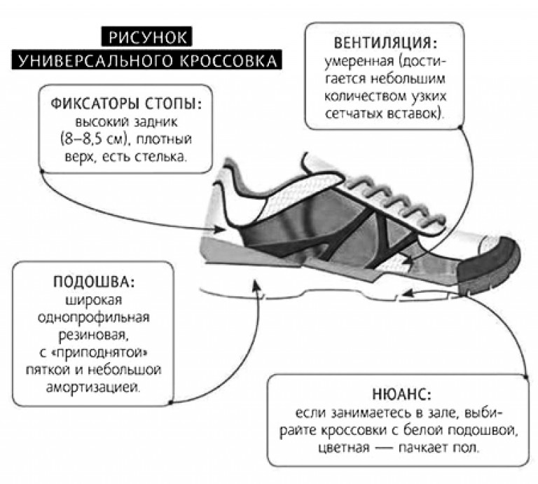 Кроссовки для бега и ходьбы: как правильно подобрать спортивную обувь